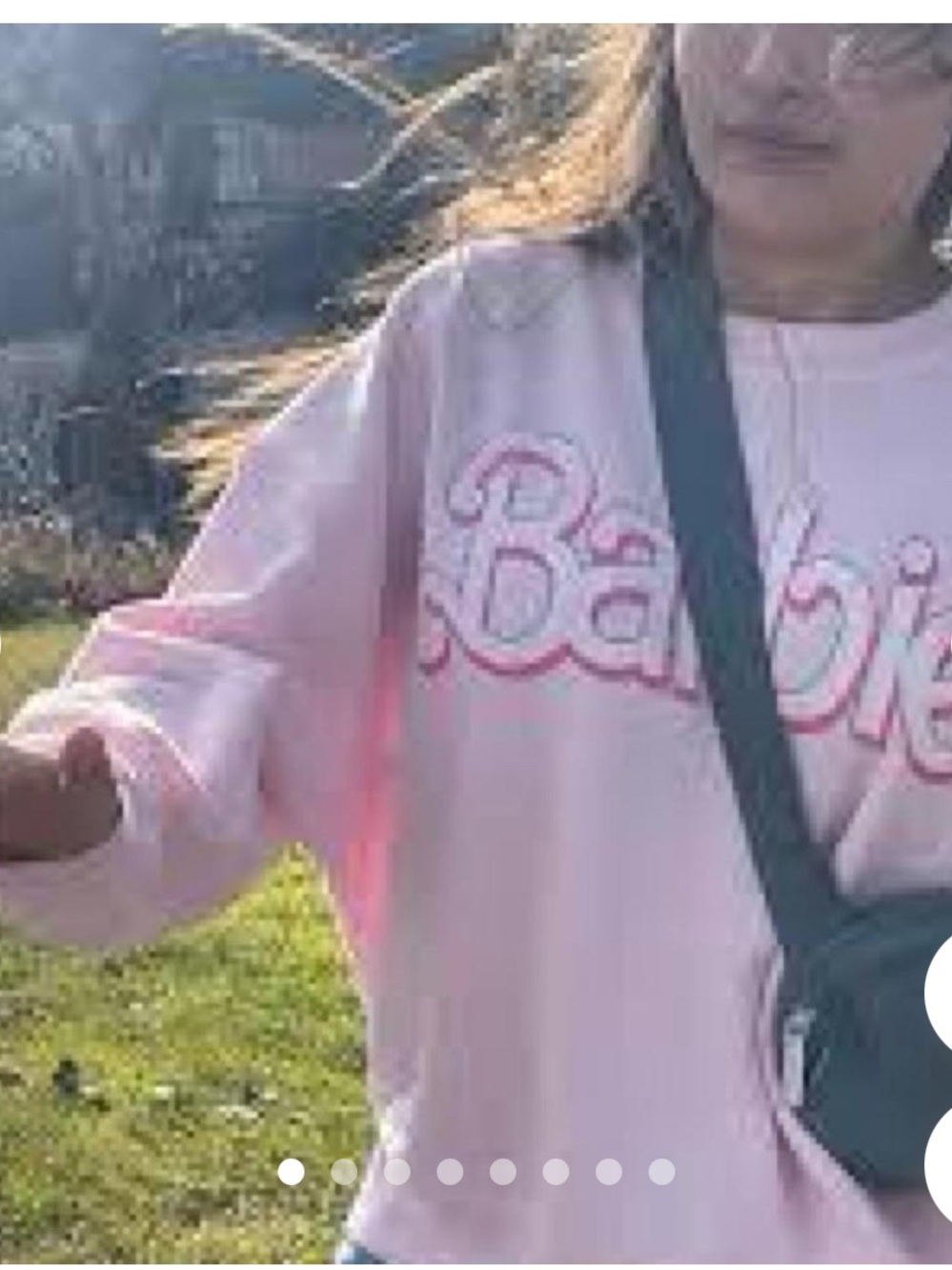 🩷💖Barbie Light Pink Logo Crew Sweatshirt💝💖